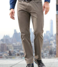 Pionier grote maat casual jeans khaki model Peter