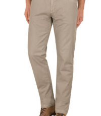 Pionier grote maat zomer stretch jeans lichtbeige Peter
