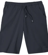 Grote maat korte joggingbroek donkerblauw