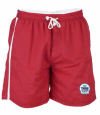 D555 grote maat zwemshort rood en wit