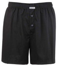 Grote maat Kapart boxershort zwart met gulp