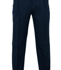 Club of comfort lengte maat stretch bandplooi pantalon donkerblauw
