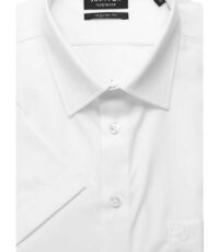 Overhemd grote maat korte mouw wit strijkvrij Jupiter