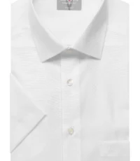 Marvelis overhemd korte mouw wit strijkvrij