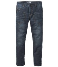 24/7 extra lange spijkerbroek worker jeans in stonewashed of darkstonewashed