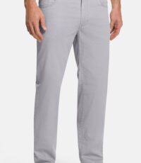 Pionier grote maat casual stretch jeans lichtgrijs model Peter