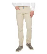 Grote maat Pierre Cardin 5 pocket jeans stretch lichtbeige