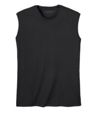 Redfield grote maat mouwloos t-shirt zwart