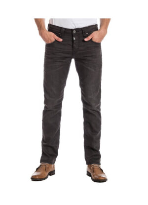 Paddock's lengte maat 5 pocket stretch jeans antracietgrijs