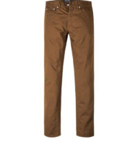 Pierre Cardin grote maat 5 pocket jeans stretch bruin.
