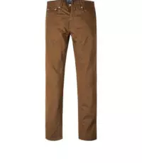 Pierre Cardin grote maat 5 pocket jeans stretch bruin.