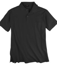 Redfield grote maat poloshirt uni zwart