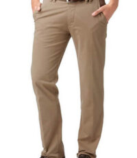 Pionier chino stretch grote maat beige model Robert