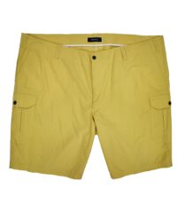 M.E.N.S. grote maat stretch korte broek geel
