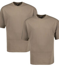 Adamo grote maten t-shirts khaki