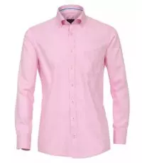 Casa Moda overhemd lange mouw roze button down