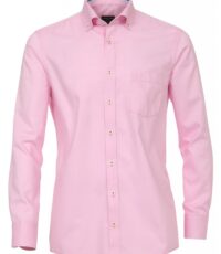 Casa Moda overhemd lange mouw roze button down