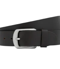 Extra lange lederen riem 4cm breed bruin