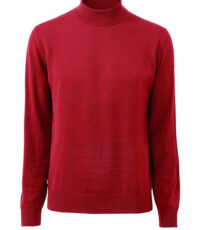 Marz grote maat turtle trui lange mouw rood