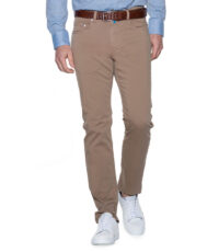 Pierre Cardin 5 pocket casual lengte maat stretch jeans beige