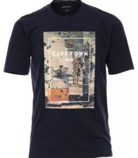 Casa Moda t-shirt grote maat blauw Cape Town