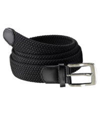 D555 extra lange grote maat stretch riem zwart