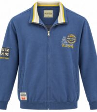 Redfield grote maat casual sweatvest blauw Urban City Project
