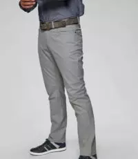 Pioneer grote maat casual stretch jeans grijs model Thomas