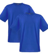 Adamo grote maten t-shirts royalblue
