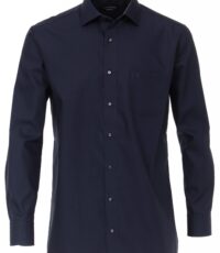 Casa Moda overhemd mouwlengte7 donkerblauw strijkvrij