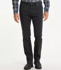 Pioneer lengte maat stretch jeans antracietgrijs structuur