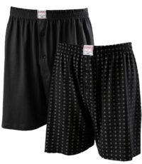 Adamo grote maat boxer shorts zwart