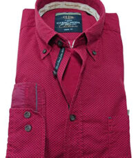 Casa Moda grote maat lange mouw rood fantasie printje