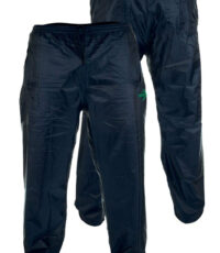 D555 grote maat regenbroek donkerblauw