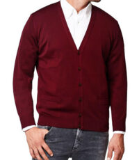 Maerz grote maat vest bordeauxrood