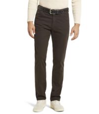 Meyer grote maat stretch chino bruin