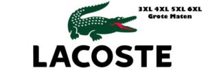 lacoste grote maat herenkleding