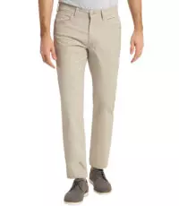 Pioneer grote maat casual stretch jeans lichtbeige model Thomas