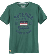 Redfield t-shirt grote maat groen Superior