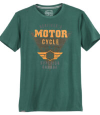 Redfield t-shirt grote maat groen Motor Cycle