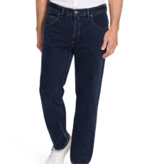 Pioneer grote maat 5 pocket stretch jeans dark stonewashed model Peter maat 56 t/m 74 en 28 t/m 36