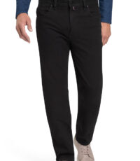 Pioneer grote maat stretch jeans zwart model Peter
