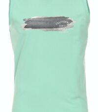 Casa Moda grote maat t-shirt mouwloos lichtgroen