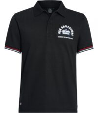 Ahorn grote maat poloshirt korte mouw zwart Adventure