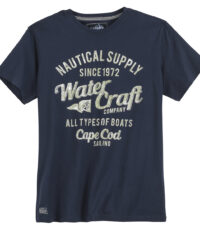 Redfield t-shirt grote maat blauw Nautical Supply