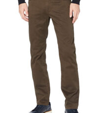 Pionier grote maat stretch jeans bruin Thomas