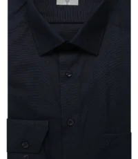 Marvelis grote maat overhemd donkerblauw