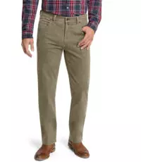 Pioneer grote maat casual stretch jeans donkerbeige model Peter