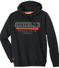 Redfield grote maat hoodie sweater zwart Urban Crew