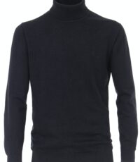 Casa Moda grote maat coltrui donkerblauw